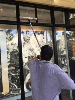 Store Front Window Cleaning Dade